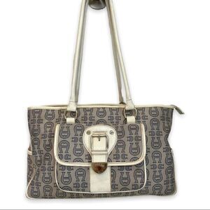 Etienne Aigner Monogram Tote Bag